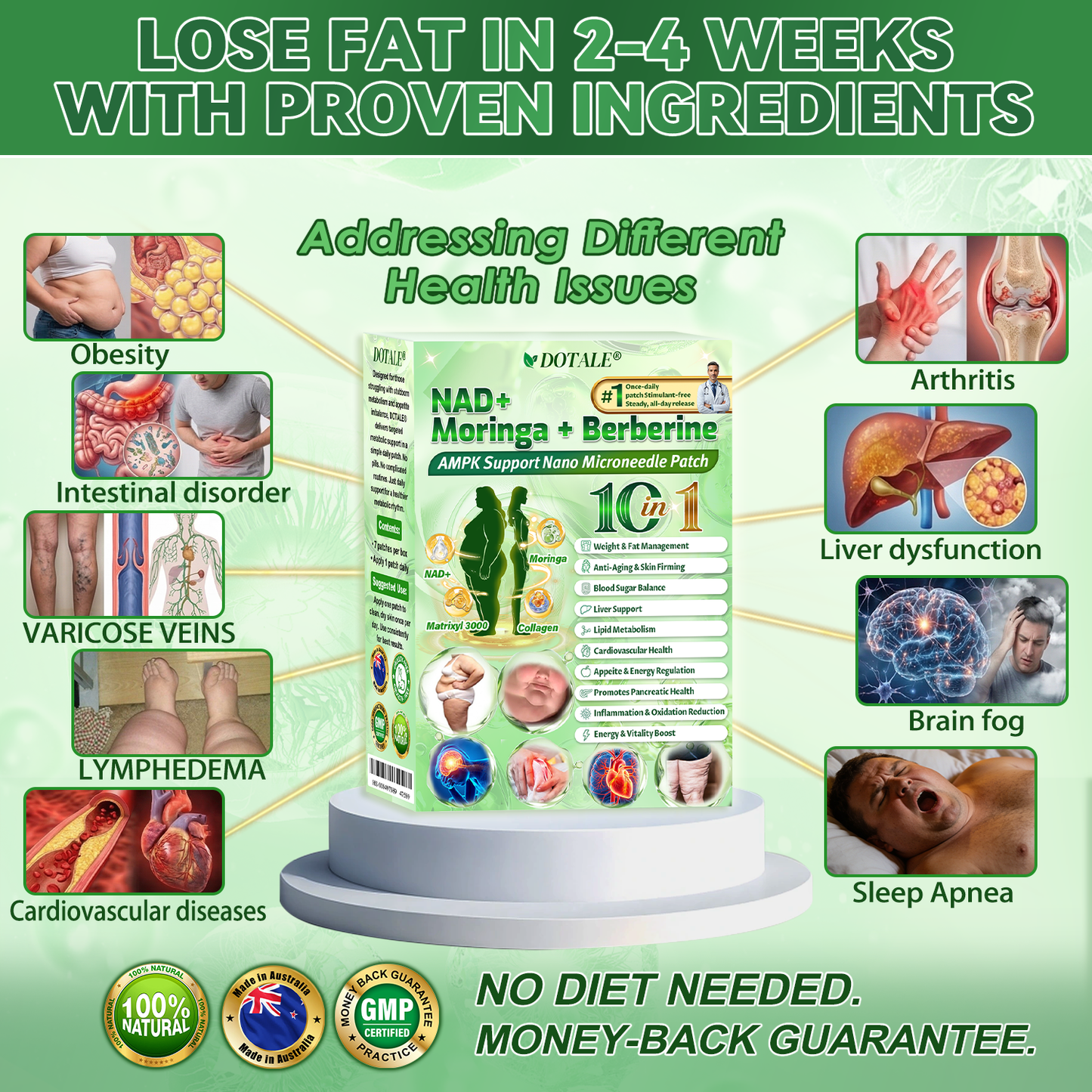 𝑫𝑶𝑻𝑨𝑳𝑬® Only 5 boxes left! We're offering you an additional 30% discount! Get yourself in shape and healthy. Miss out now, and you won't have another chance until next year.